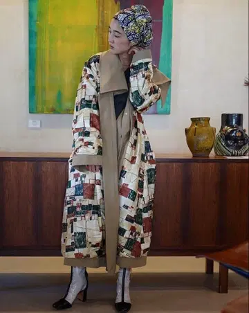 [ 새상품급 ] Fumika Uchita 트렌치코트