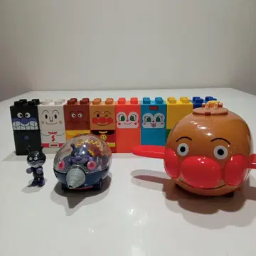 호빵맨 블록 호빵맨 호, 모구린, 세균맨