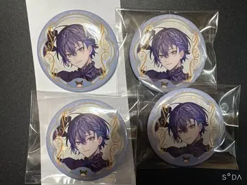 니지산지 산리오 콜라보 캔뱃지 코야나기 로우