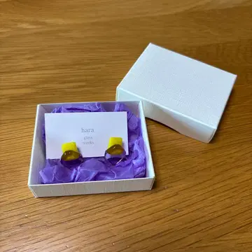 hara glass works 귀찌