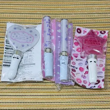 스 와 나나카 응원봉 세트 .