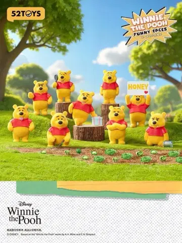 52TOYS Winnie the Pooh Funny Faces