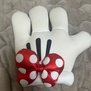 미니 마우스 손 모양 쿠션