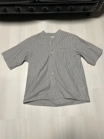 MHL, 스트라이프 반팔 셔츠 L 사이즈