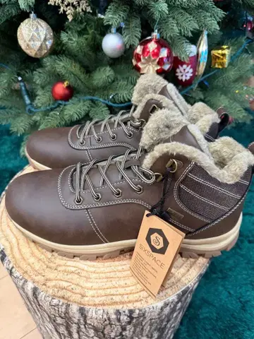 SIXSPACE 브라운 하이컷 부츠