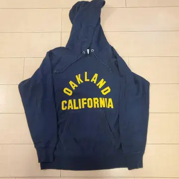 Champion OAKLAND CALIFORNIA 후드티 S 네이비