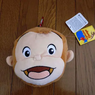 호기심 많은 조지 패스 케이스 봉제 인형 패스 케이스