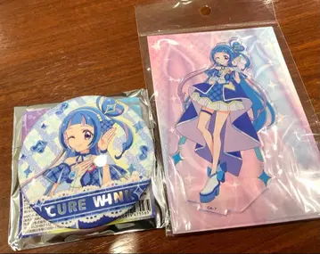 큐어 잉크 아크릴 스탠드 캔뱃지 키미프리전 한정판