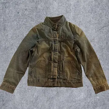 grunge 데님 자켓