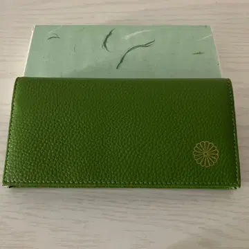 황거 지갑 깊은 미도리 장지갑