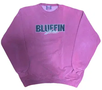 [ us cotton ] 90s 맨투맨 페이드 핑크 us제