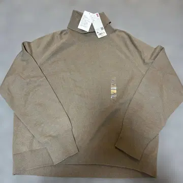 UNIQLO 3D 니트 베이지 XL