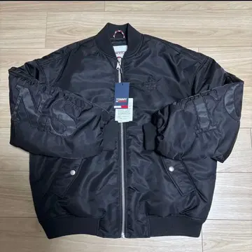 TOMMY JEANS 블랙 MA-1 플라이트 자켓 XS 새상품