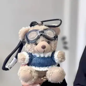 곰 고글 키링