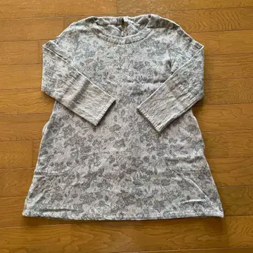 군겐도 토미 망간 무늬 튜닉 그레이