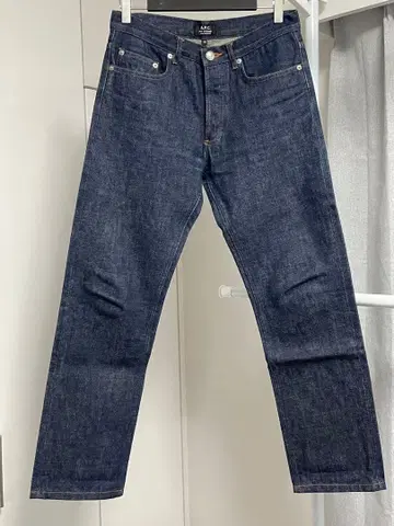 A.P.C. 스트레이트 데님 28 사이즈 다크 블루