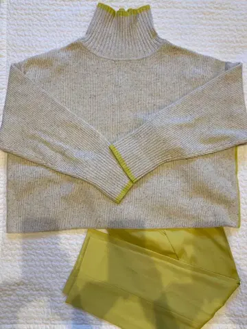 BEAUTY & YOUTH 리브 터틀 니트