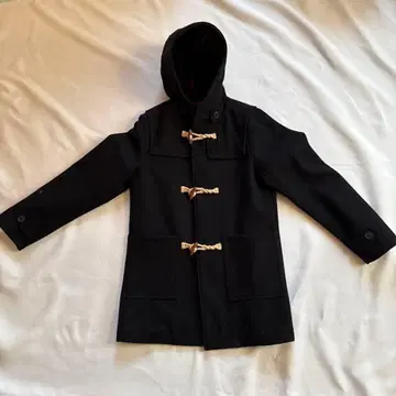 어반 리서치 블랙 더플 코트