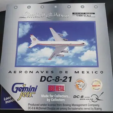 GeminiJets AERON AVES DE MEXICO DC-8-21