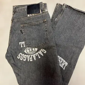 BEAMS 빔즈 그레이 데님 팬츠