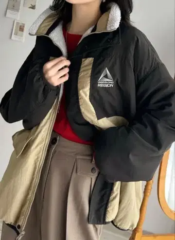 2way 리버서블 집업 보아 블루종