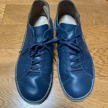 가죽 워킹화 네이비 ELENAS 24cm