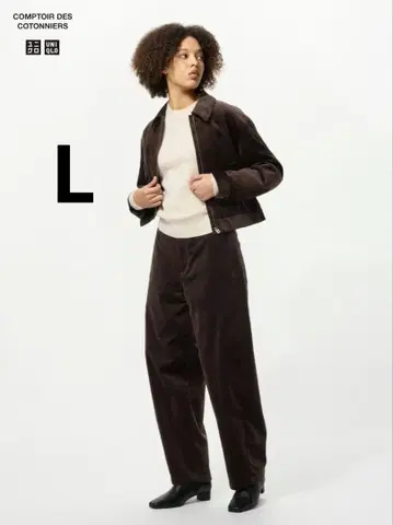 유니클로 코듀로이 커브 팬츠 L
