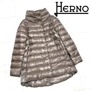 Herno 헬노 이코니코 아멜리아 코트 그레이지 38 초경량