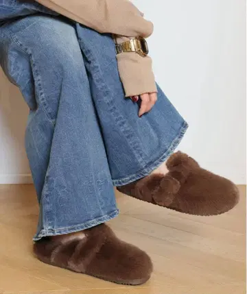 BEACH BY MATISSE 비치 바이 마티스 FAUX FUR 슬리퍼