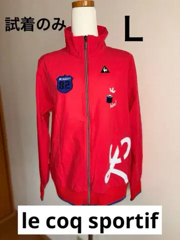 [ 르꼬끄 스포르티브 ] 여성용 골프 자켓 빨간색 L