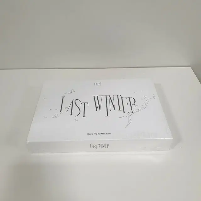 헤이즈 Last Winter 앨범 미개봉