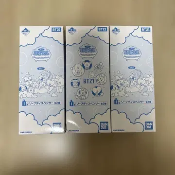BT21 비누 디스펜서 총 2종 BANDAI