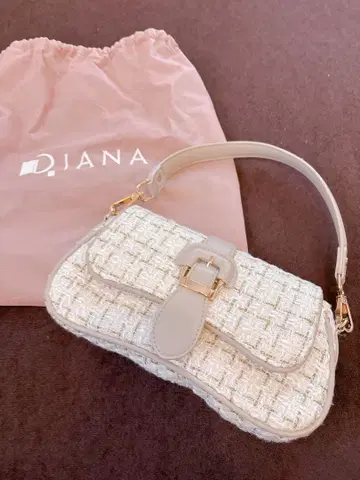[ 새상품 ] 다이애나 트위드 핸드백