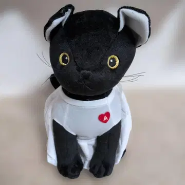 FNC KINGDOM 검은 고양이 고양이 봉제 인형