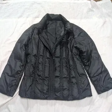 블랙 다운 자켓 하프 점퍼 다운 80% 11호