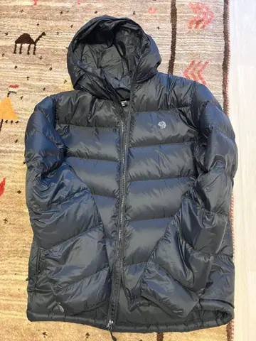 MOUNTAIN HARD WEAR 후드 부착 다운 자켓 L 블랙