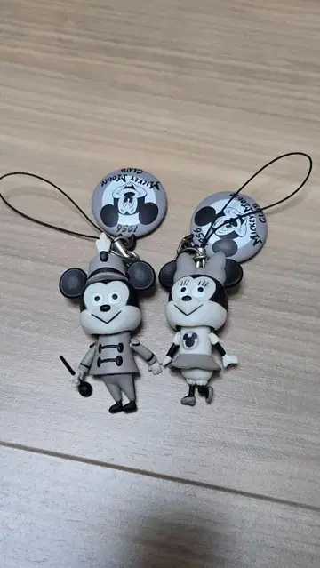 빔즈 디즈니 원더풀 디자인 키링 스트랩 2체 세트