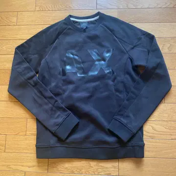 Armani Exchange AX 로고 맨투맨 S 사이즈 블랙