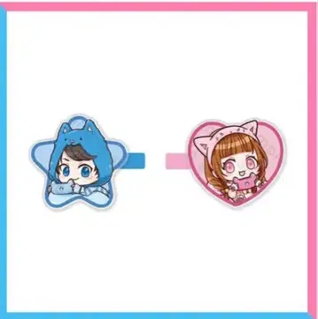 치로피노 아크릴 앞머리 클립