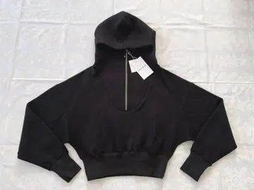 새상품 ONCE A WEEK 종이상자 숏 후디