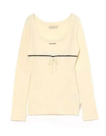 새상품 Sugar knit cable tops ivory