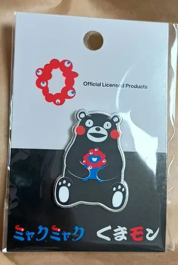 미야쿠미야쿠 쿠마몬 공식 핀 배지 02 간사이 만박 EXPO
