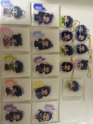 아크릴 키링 아크릴 스탠드 세트 약사의 혼잣말 다이소