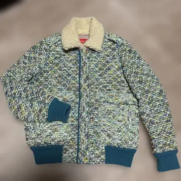 요네토미 니트 Coohem 블루종