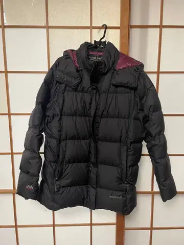 mont-bell 블랙 다운 자켓 L