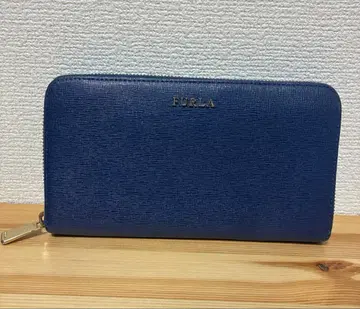FURLA 네이비 장지갑