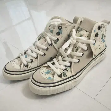 다이어트 부처 슬림 스킨 하이컷 스니커즈 rhythm 26cm 화이트