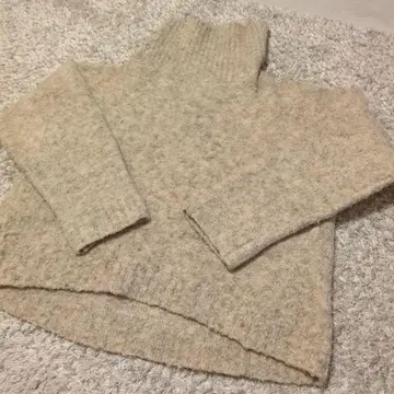 유나이티드 애로우즈 오버사이즈 터틀 스웨터