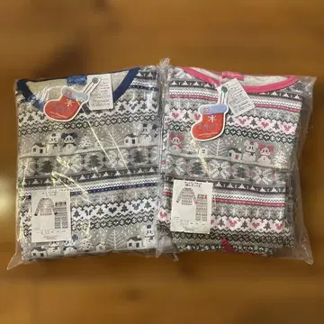 [미사용] 디즈니 커플 룸웨어 세트 남성용 L & 여성용 M