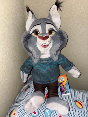 디즈니 스토어 주토피아2 파우버트 봉제 인형 42cm 야마다 료스케